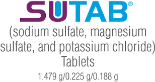 Sutab (sodium sulfate, magnesium sulfate, and potassium chloride) Sutab (sodium sulfate, magnesium sulfate, and potassium chloride)