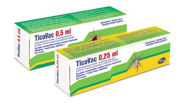 TicoVac (TBE vaccine, whole virus inactivated) TicoVac (TBE vaccine, whole virus inactivated)