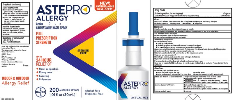 Astepro Allergy (azelastine) Astepro Allergy (azelastine)