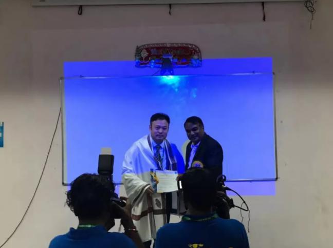 Mr. James Ho, the founder of CliniExpert, was invited to attend the 71st Indian Pharmaceutical Congress and was awarded the International Contribution Award Mr. James Ho, the founder of CliniExpert, was invited to attend the 71st Indian Pharmaceutical Congress and was awarded the International Contribution Award