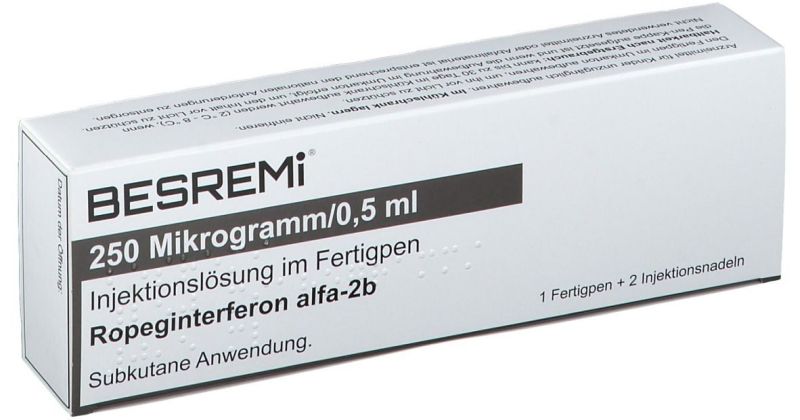 v Besremi (ropeginterferon alfa-2b-njft)