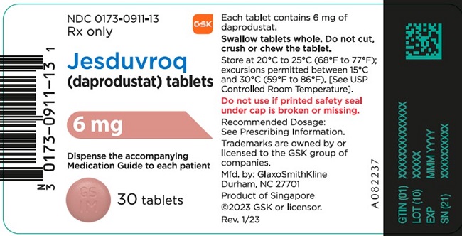 Jesduvroq (daprodustat) Jesduvroq (daprodustat)