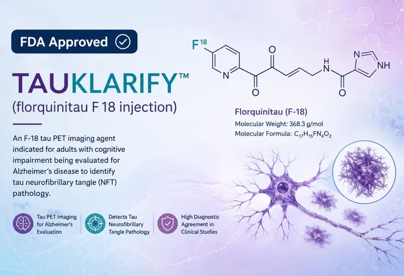 Tauklarify (florquinitau F 18 injection) Tauklarify (florquinitau F 18 injection)